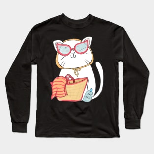 Cat In The Sun Long Sleeve T-Shirt